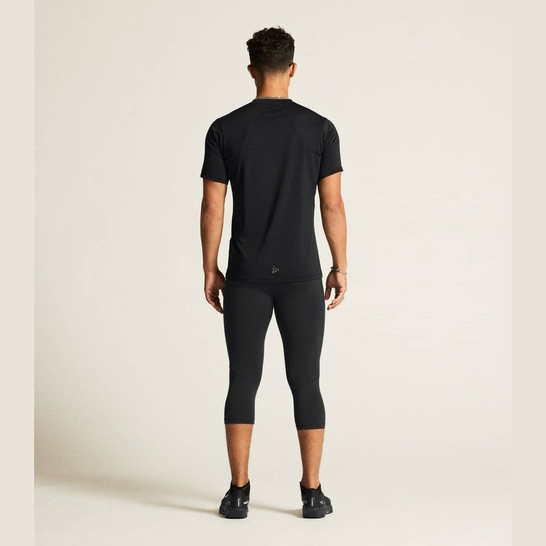 Craft ADV Essence SS Tee 2 Men’s Black M - SAMPLE DROP