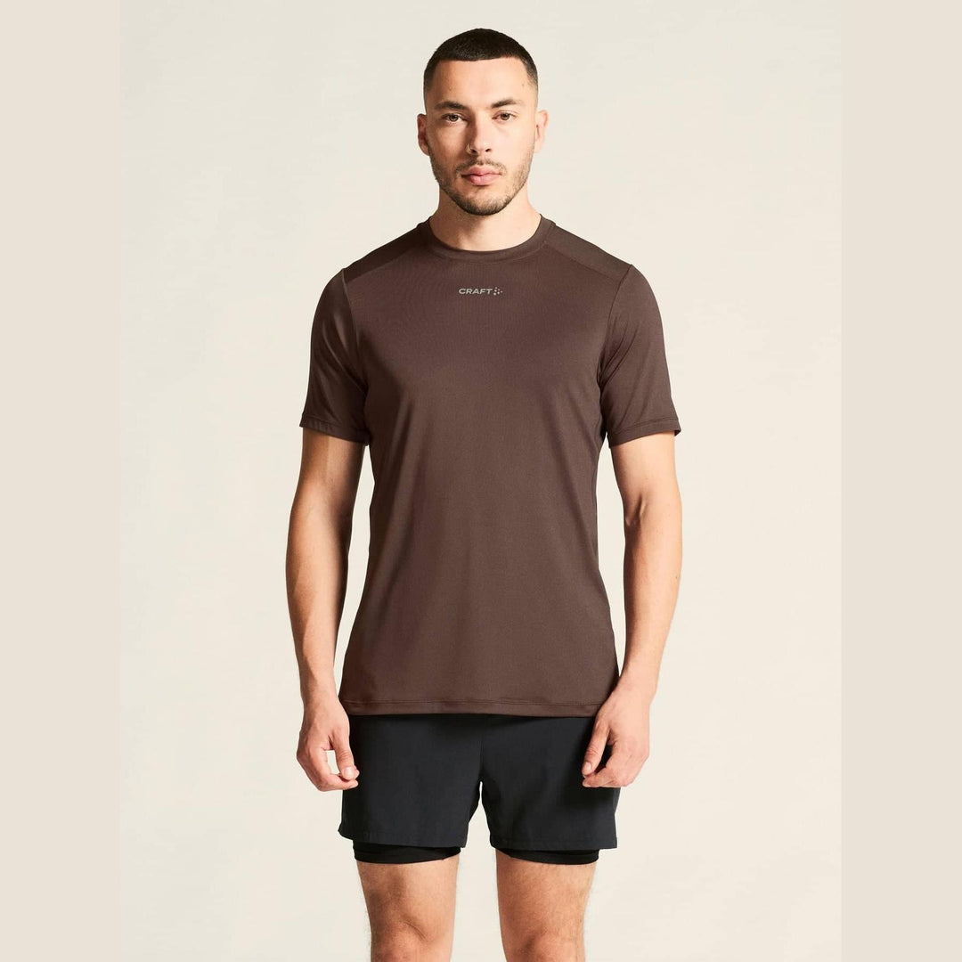 Craft ADV Essence SS Tee 2 Men’s Prune M - SAMPLE DROP