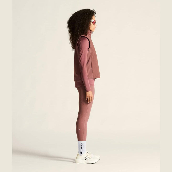 Craft ADV Essence Warm Vest 2 W – Rose Brown - SAMPLE DROP