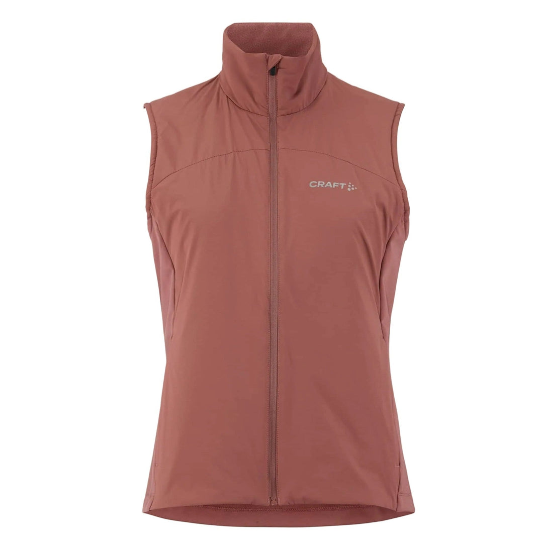 Craft ADV Essence Warm Vest 2 W – Rose Brown - SAMPLE DROP