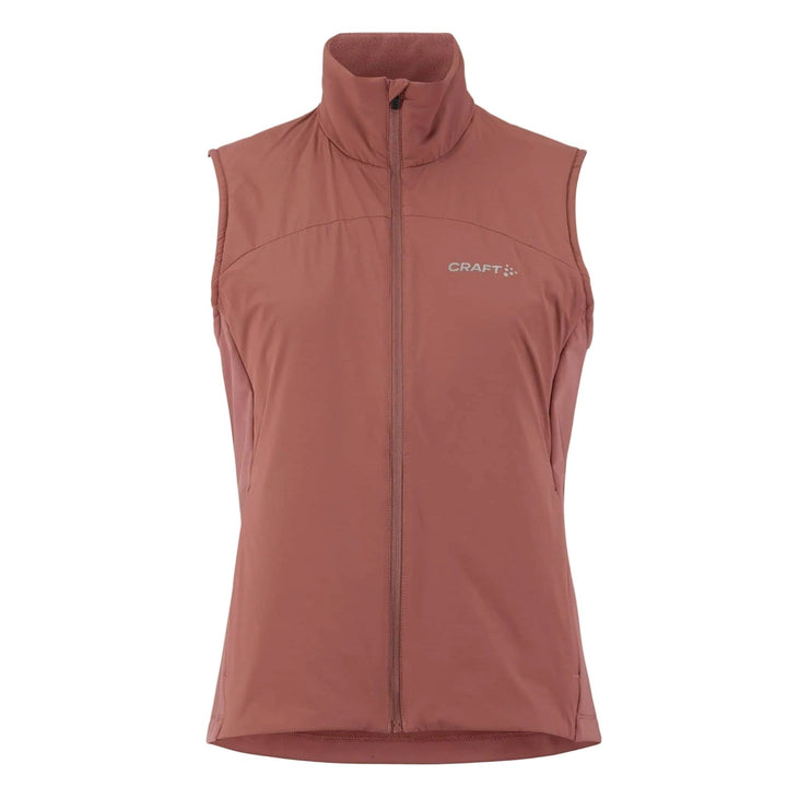 Craft ADV Essence Warm Vest 2 W – Rose Brown - SAMPLE DROP