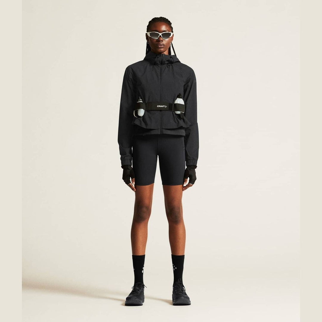 Craft ADV Join Windbreaker Women’s Lightweight Running Jacket Black - SAMPLE DROP