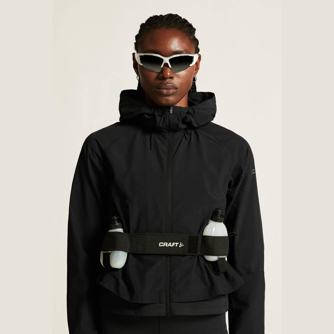 Craft ADV Join Windbreaker Women’s Lightweight Running Jacket Black - SAMPLE DROP