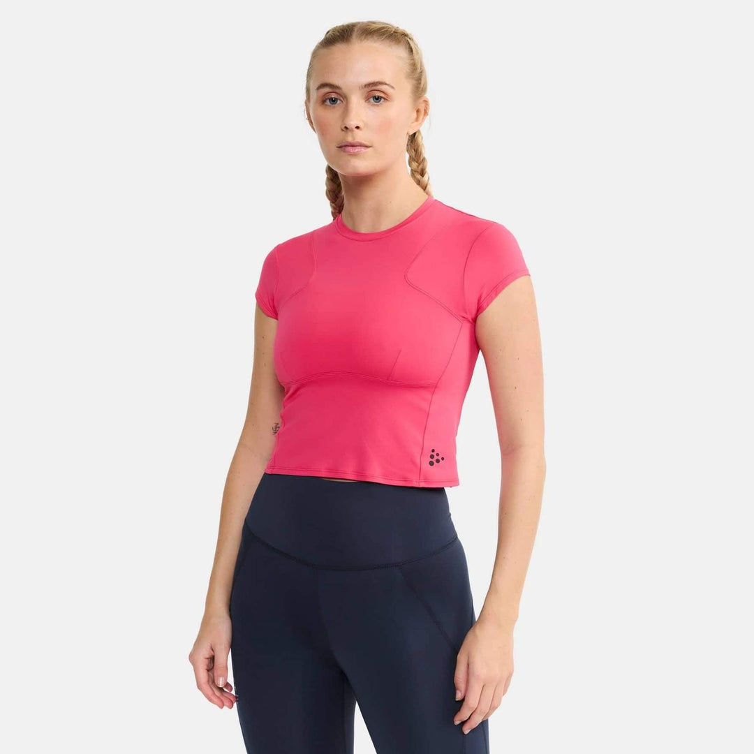 Craft ADV Tone Cropped Tee W - SAMPLE DROP