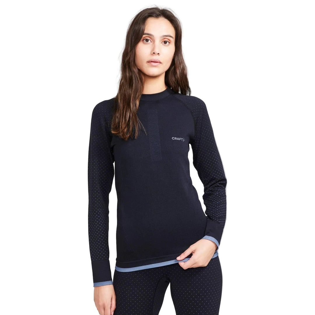 Craft ADV Warm Intensity LS Women’s Baselayer Black M - SAMPLE DROP