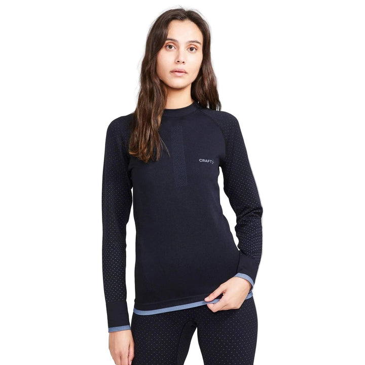 Craft ADV Warm Intensity LS Women’s Baselayer Black M - SAMPLE DROP