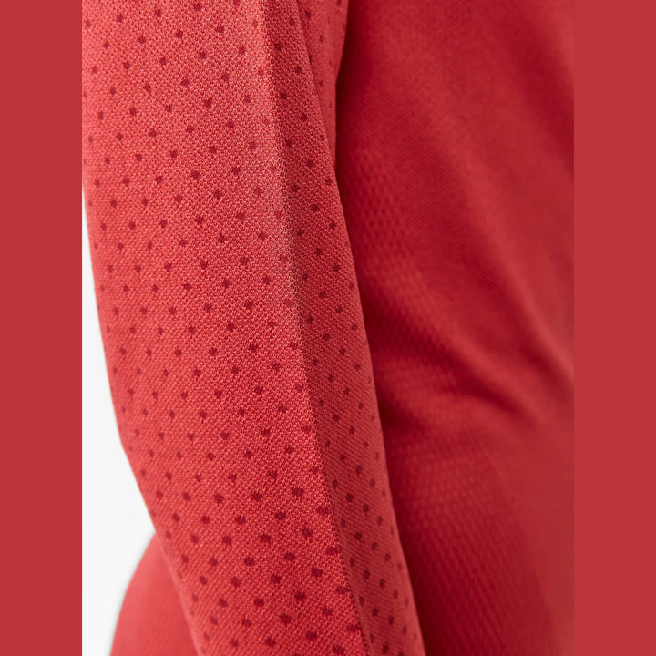 Craft ADV Warm Intensity LS Women’s Baselayer Red M - SAMPLE DROP