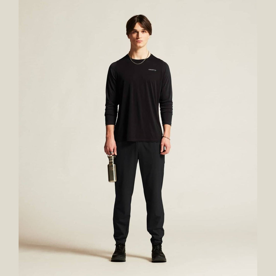 Craft Collective Bi - Blend LS Men’s Black M - SAMPLE DROP