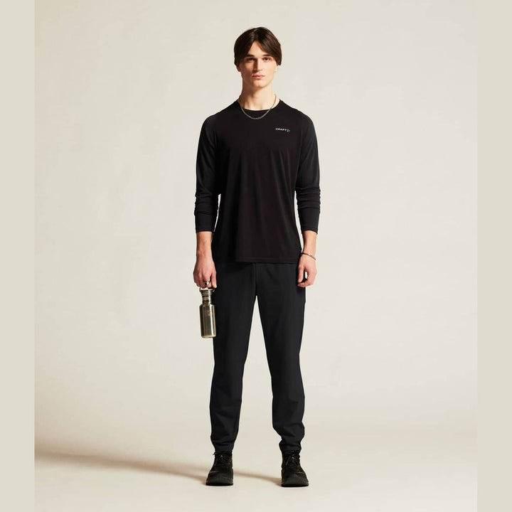 Craft Collective Bi - Blend LS Men’s Black M - SAMPLE DROP
