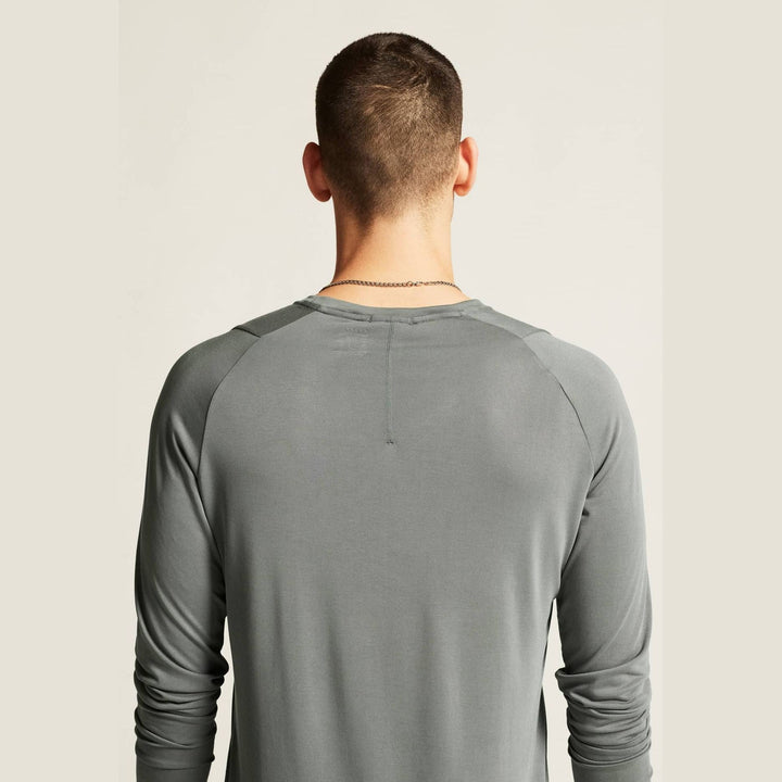 Craft Collective Bi - Blend LS Tee M - Leaf - SAMPLE DROP