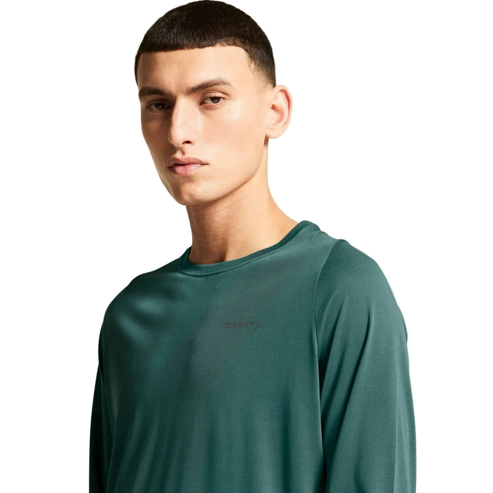 Craft Collective Bi-Blend LS Tee Men's - Peridot - SAMPLE DROP