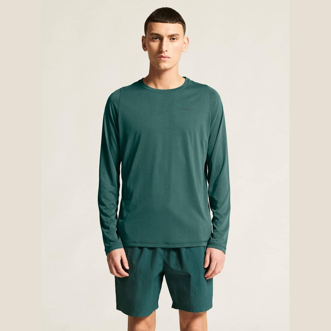 Craft Collective Bi - Blend LS Tee Men’s Peridot M - SAMPLE DROP