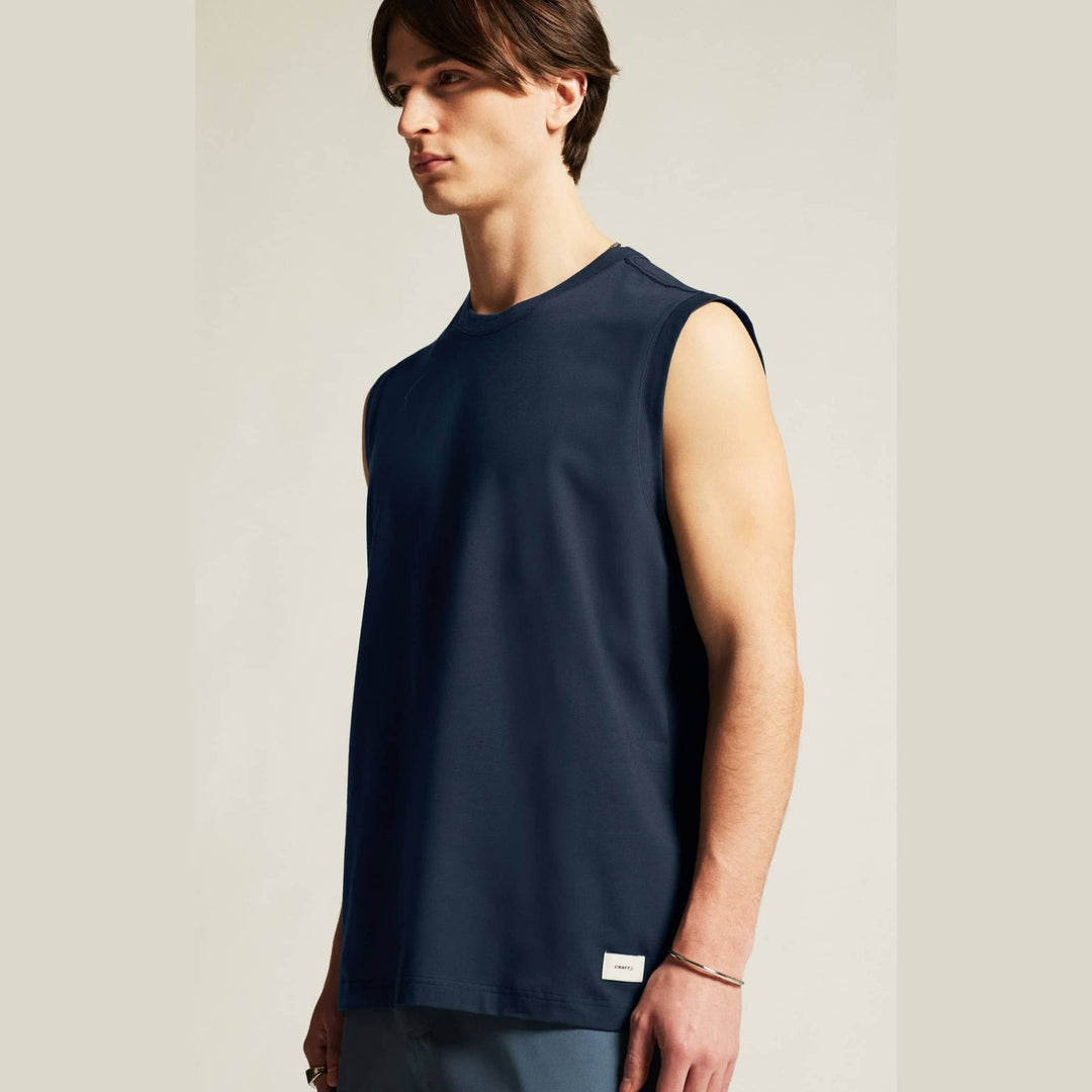 Craft Collective Relaxed Sleeveless Tee Men’s Blaze M - SAMPLE DROP