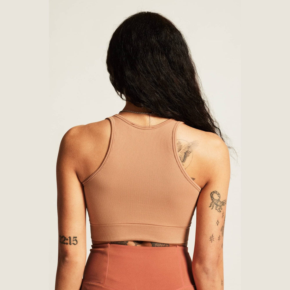 Craft Collective Rib Sports Bra Women – Seamless Training Bra - SAMPLE DROP