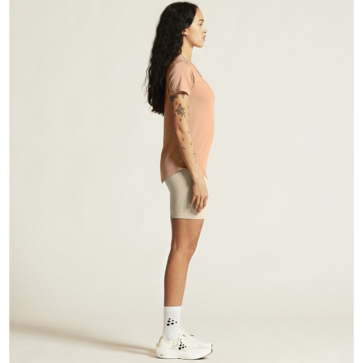 Craft Collective SS Tee Women’s Orange M - SAMPLE DROP