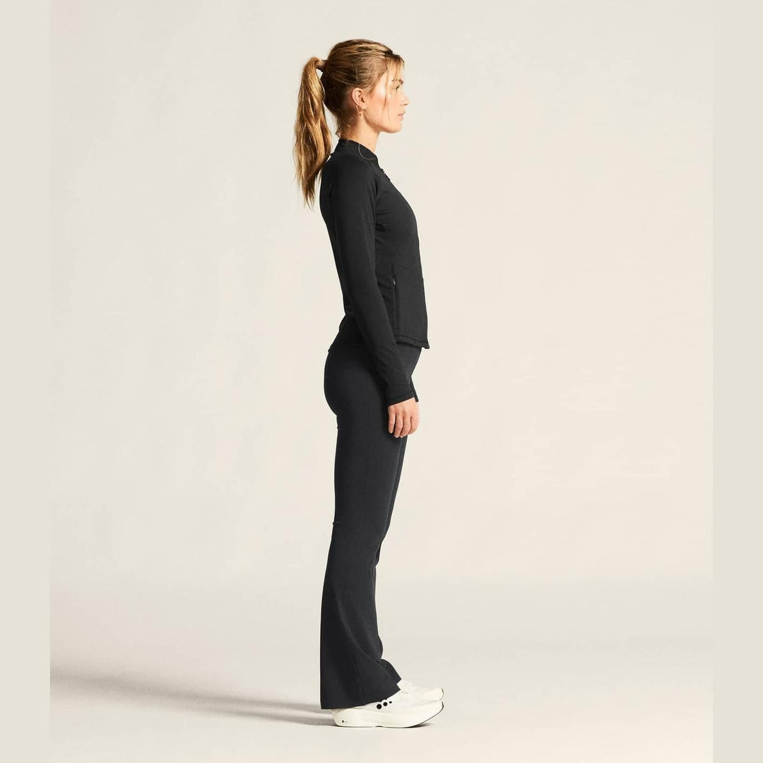 Craft Collective Zip Sweater W – Black - SAMPLE DROP