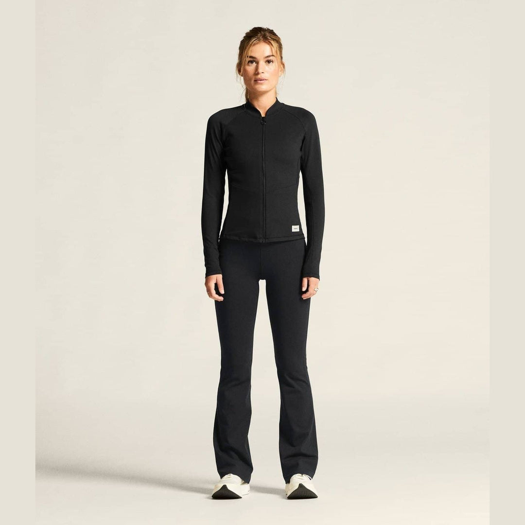Craft Collective Zip Sweater W – Black - SAMPLE DROP