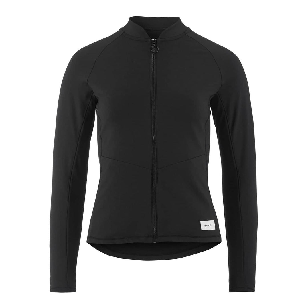 Craft Collective Zip Sweater W – Black - SAMPLE DROP