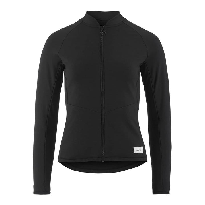 Craft Collective Zip Sweater W – Black - SAMPLE DROP
