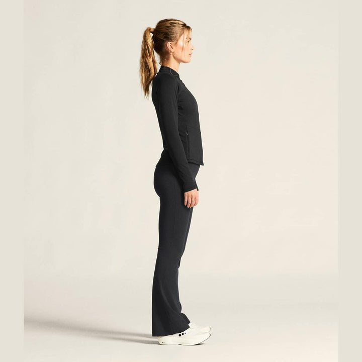 Craft Collective Zip Sweater W – Black - SAMPLE DROP
