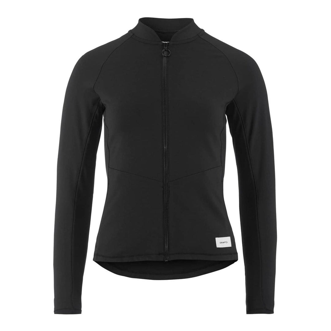 Craft Collective Zip Sweater W – Black - SAMPLE DROP