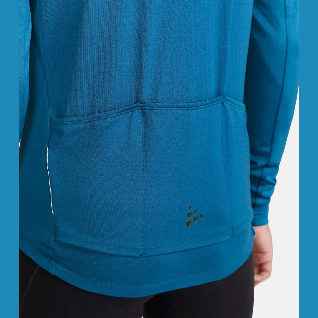 Craft Core Bike SubZ LS Jersey Men – Thermal Long Sleeve Cycling Jersey - SAMPLE DROP