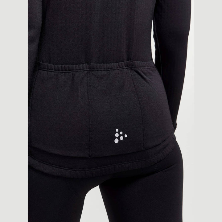 Craft Core Bike SubZ LS Jersey Women – Thermal Long Sleeve Cycling Jersey - SAMPLE DROP