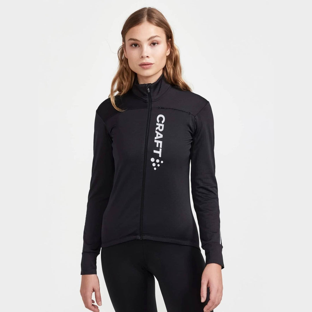 Craft Core Bike SubZ LS Jersey Women – Thermal Long Sleeve Cycling Jersey - SAMPLE DROP
