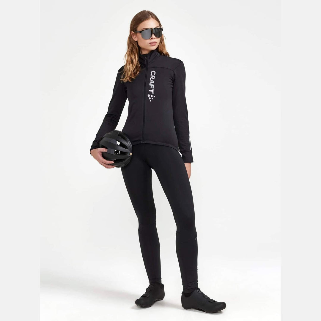 Craft Core Bike SubZ LS Jersey Women – Thermal Long Sleeve Cycling Jersey - SAMPLE DROP