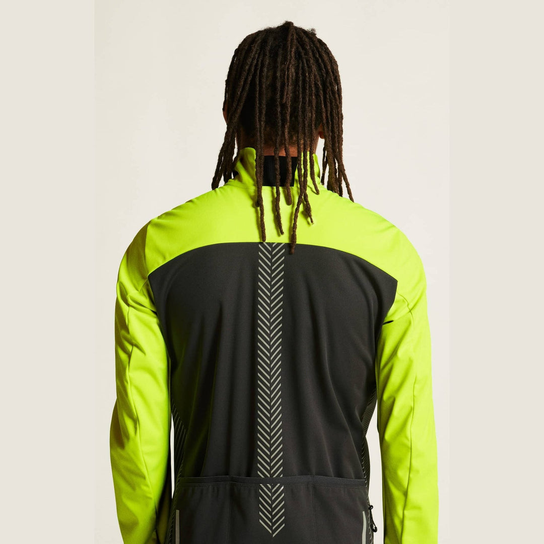 Craft Core Bike SubZ Lumen Jacket 2 Men – High - Visibility Thermal Cycling Jacket - SAMPLE DROP