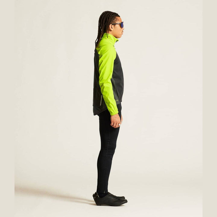 Craft Core Bike SubZ Lumen Jacket 2 Men – High - Visibility Thermal Cycling Jacket - SAMPLE DROP