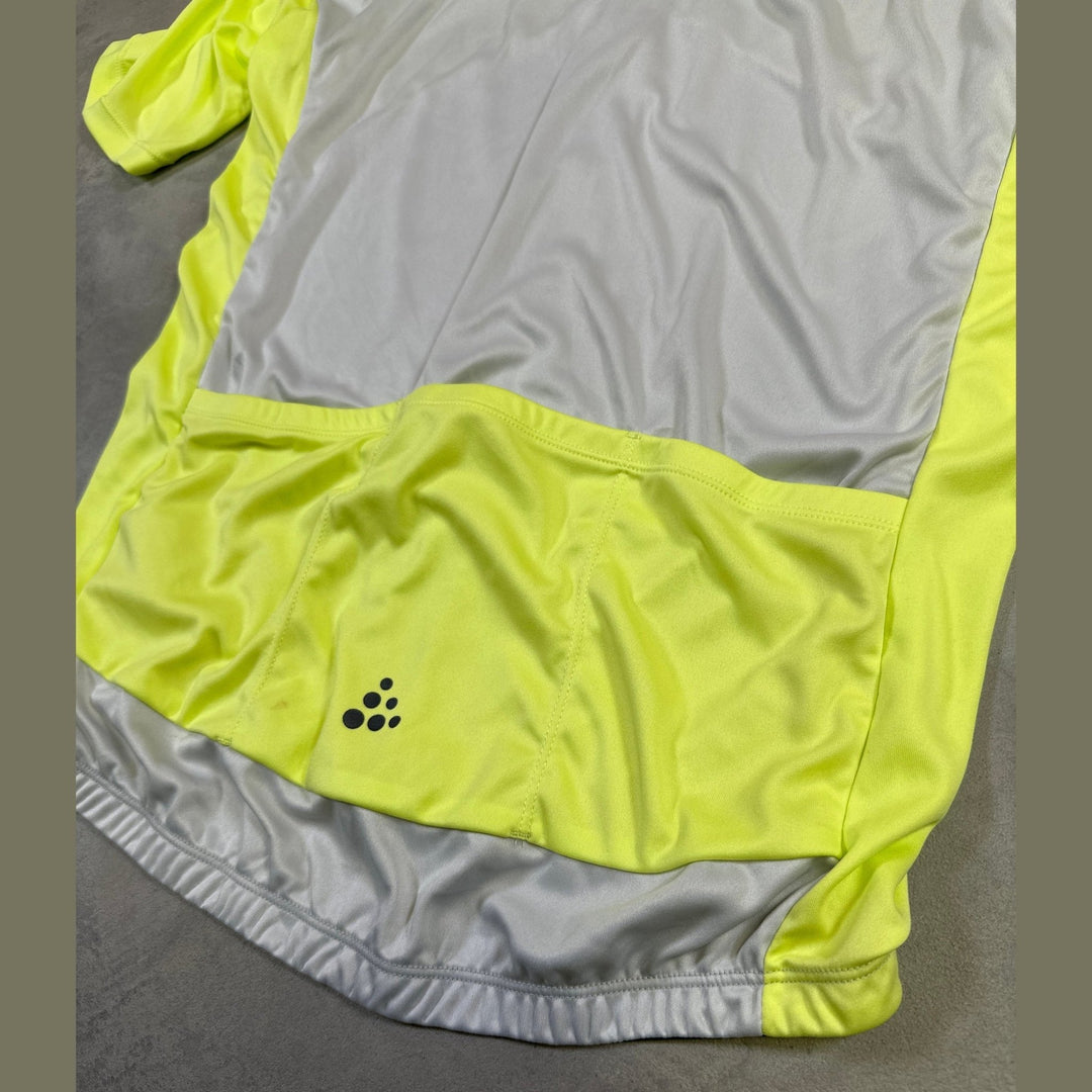Craft Core Endur Logo Jersey Men – Everyday Performance Cycling Top - SAMPLE DROP