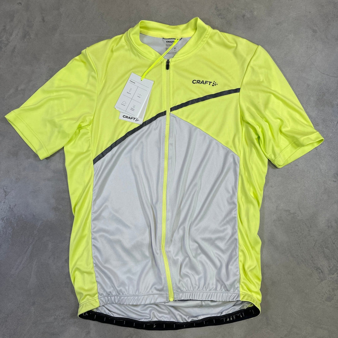 Craft Core Endur Logo Jersey Men – Everyday Performance Cycling Top - SAMPLE DROP