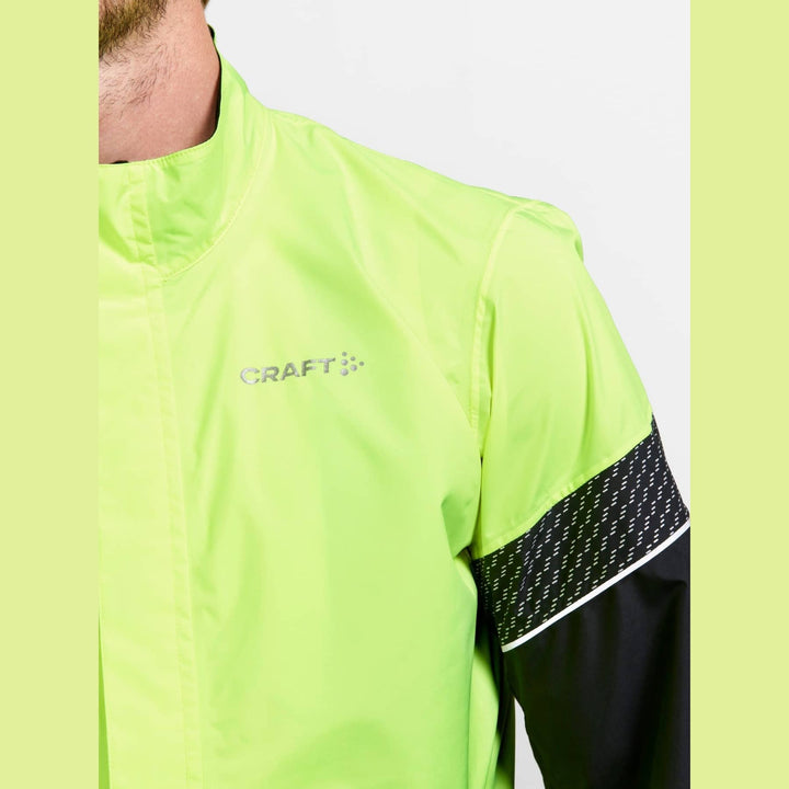 Craft Core Endur Lumen Hydro Jacket Men – High - Visibility Waterproof Cycling Jacket - SAMPLE DROP