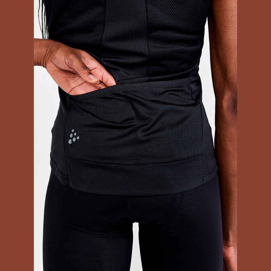 Craft CORE Endur Singlet W - Black - SAMPLE DROP