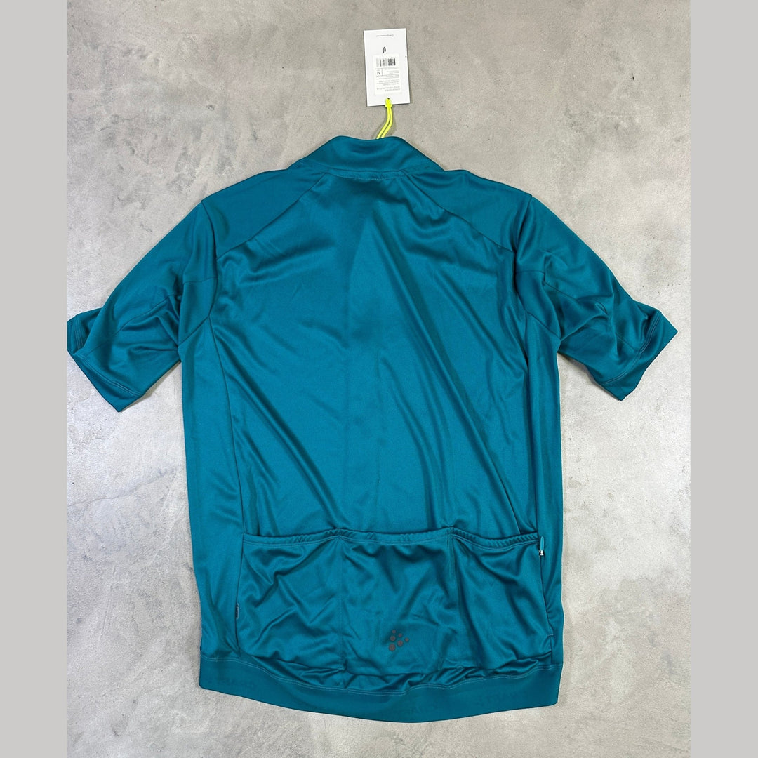 Craft Core Essence Jersey Regular Fit Men – Everyday Cycling Tee - Deep Lake - SAMPLE DROP