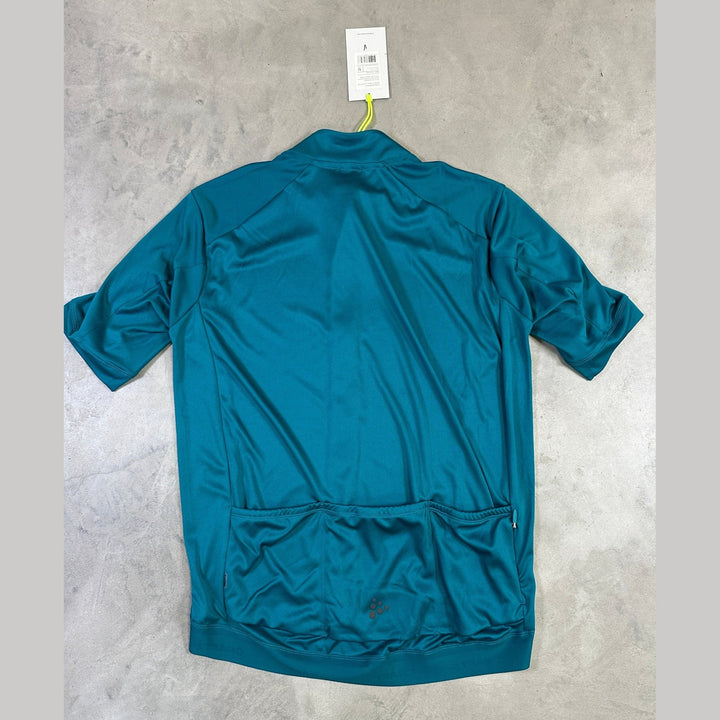 Craft Core Essence Jersey Regular Fit Men – Everyday Cycling Tee - Deep Lake - SAMPLE DROP