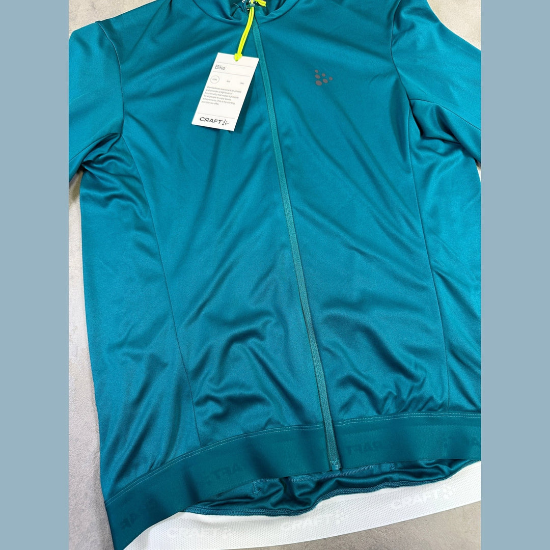 Craft Core Essence Jersey Regular Fit Men – Everyday Cycling Tee - Deep Lake - SAMPLE DROP
