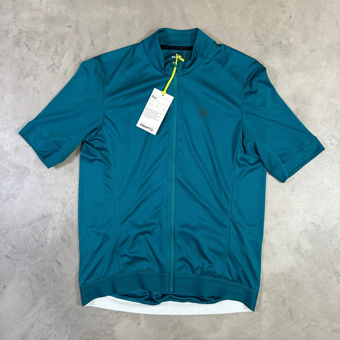 Craft Core Essence Jersey Regular Fit Men – Everyday Cycling Tee - Deep Lake - SAMPLE DROP