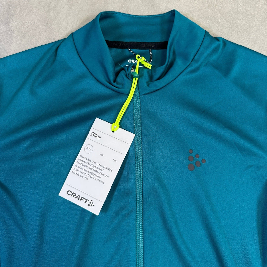 Craft Core Essence Jersey Regular Fit Men – Everyday Cycling Tee - Deep Lake - SAMPLE DROP