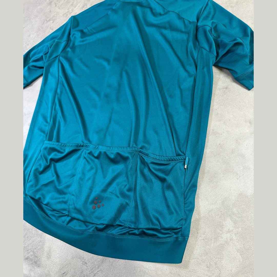 Craft Core Essence Jersey Regular Fit Men – Everyday Cycling Tee - Deep Lake - SAMPLE DROP