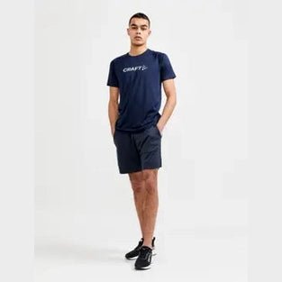 Craft CORE Essence Logo Tee Men’s Black M - SAMPLE DROP