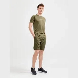 Craft CORE Essence Logo Tee Men’s Green M - SAMPLE DROP