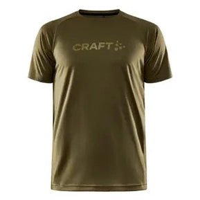 Craft CORE Essence Logo Tee Men’s Green M - SAMPLE DROP