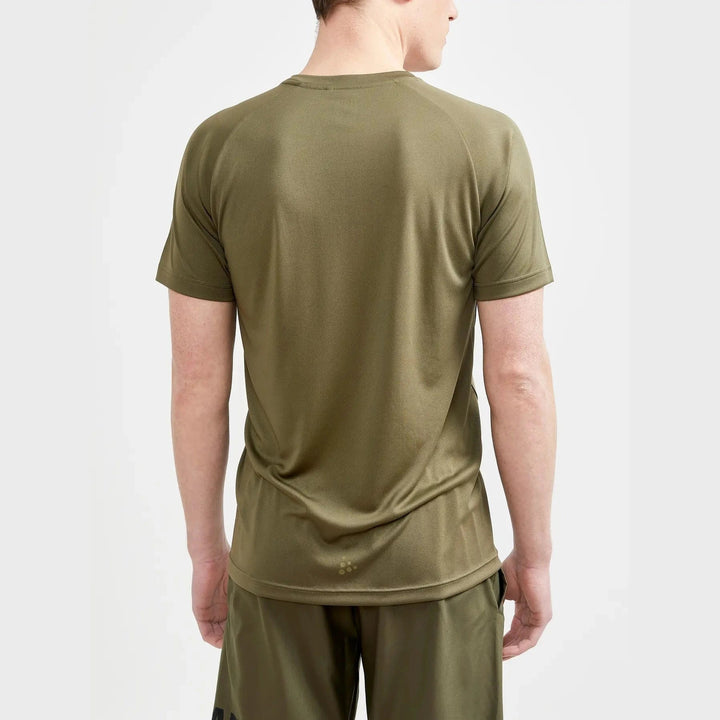 Craft CORE Essence Logo Tee Men’s Green M - SAMPLE DROP