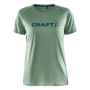 Craft CORE Essence Logo Tee Women’s Green M - SAMPLE DROP