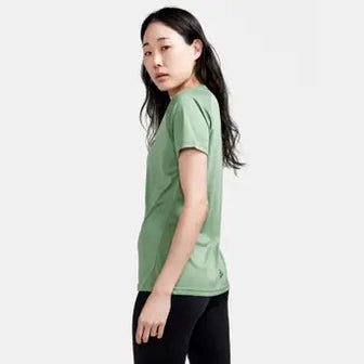 Craft CORE Essence Logo Tee Women’s Green M - SAMPLE DROP