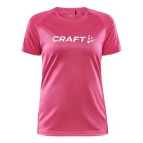 Craft CORE Essence Logo Tee Women’s Pink M - SAMPLE DROP