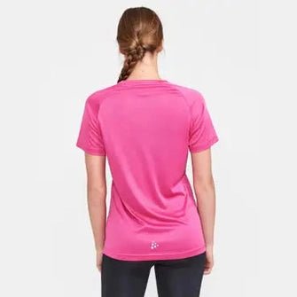 Craft CORE Essence Logo Tee Women’s Pink M - SAMPLE DROP
