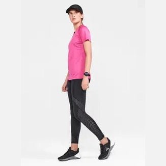 Craft CORE Essence Logo Tee Women’s Pink M - SAMPLE DROP